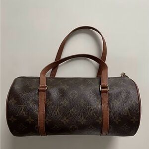 Louis Vuitton Monogram Barrel Bag - Brown & Tan